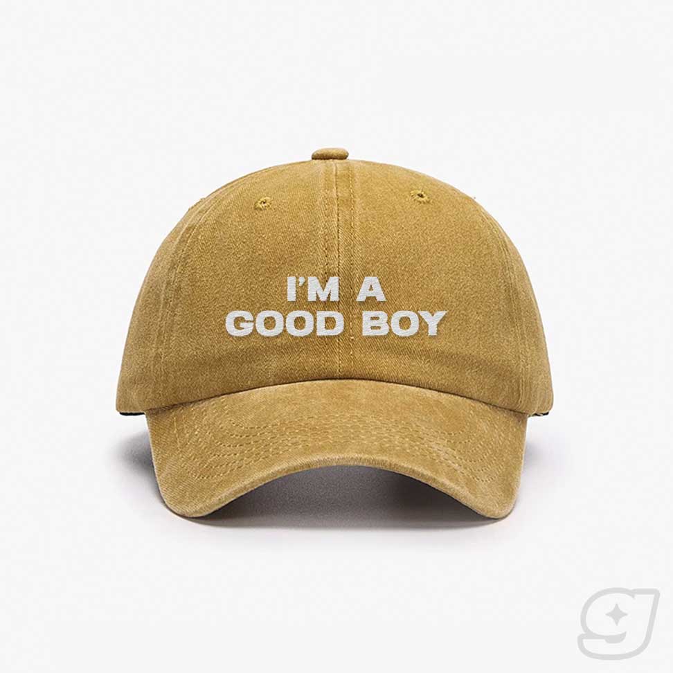 I'M A GOOD BOY Embroidered Cap ~ GAYSBIE