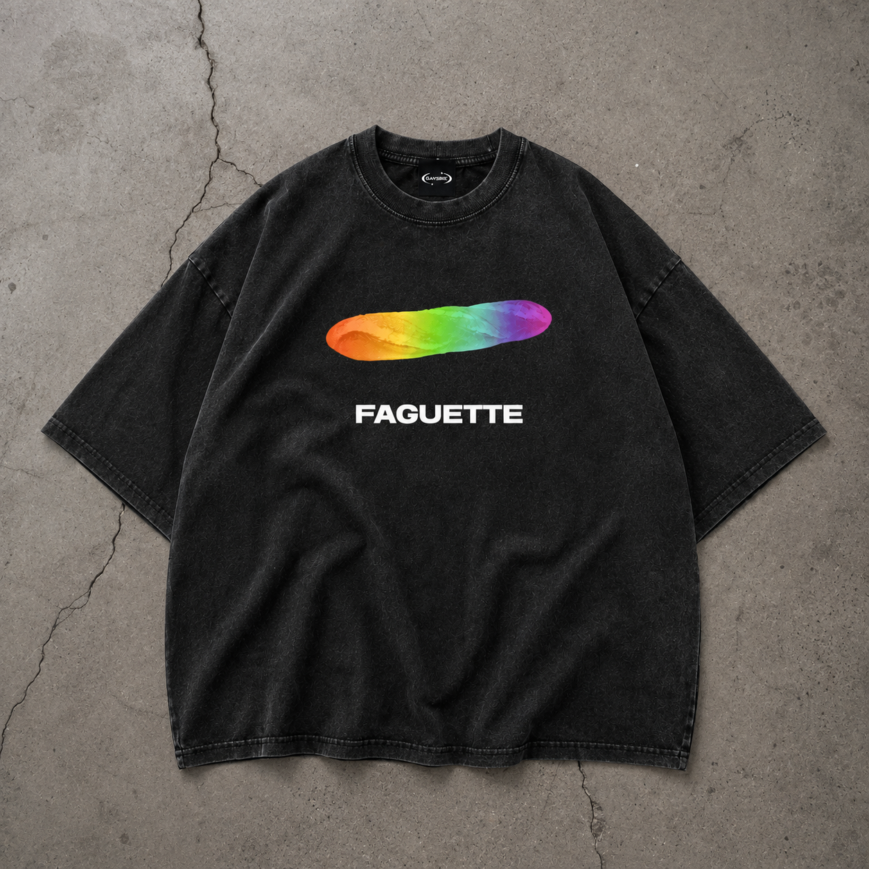 FAGUETTE Premium Oversized Tee ~ GAYSBIE