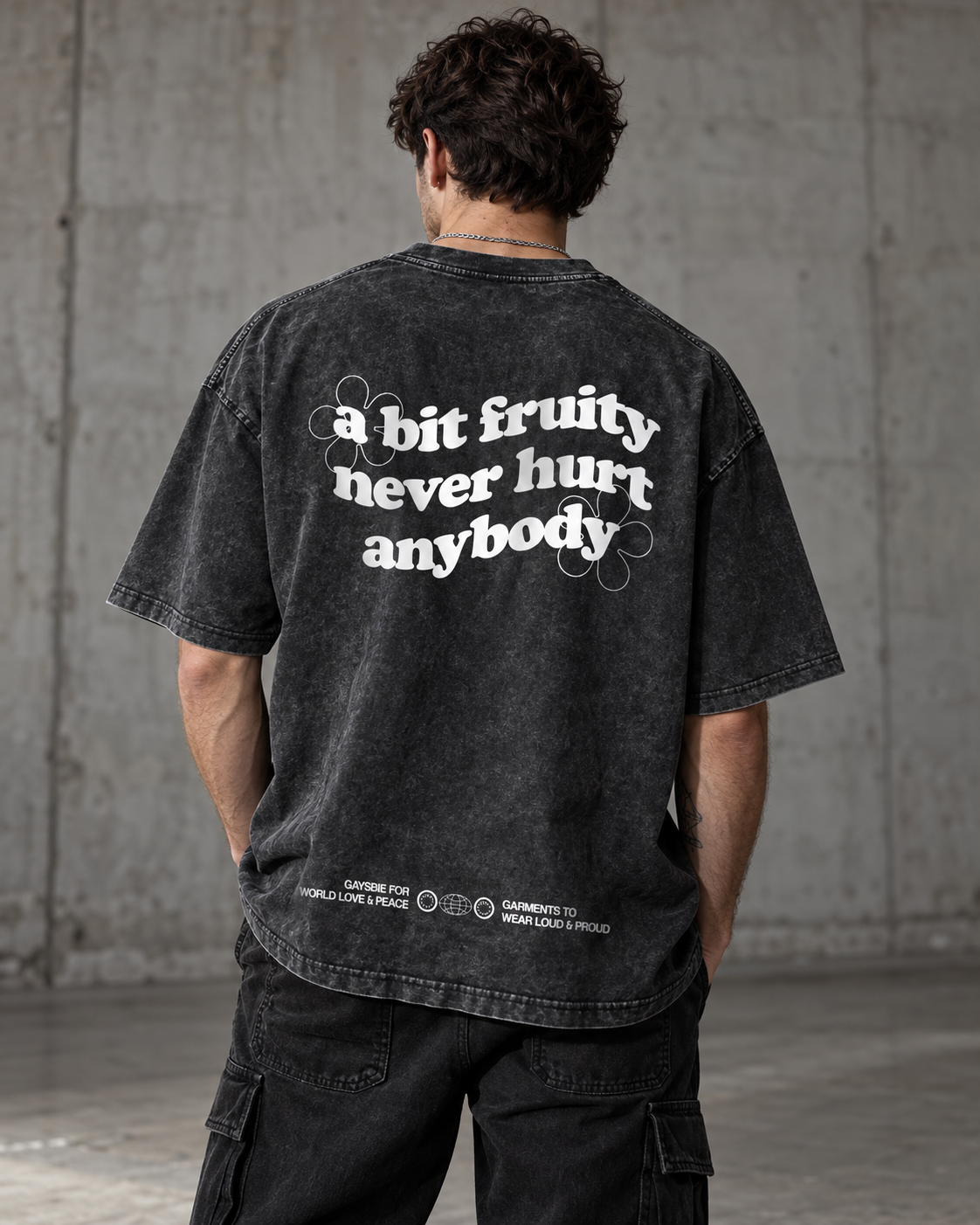 a bit fruity never hurt anybody Tee ~ GAYSBIE