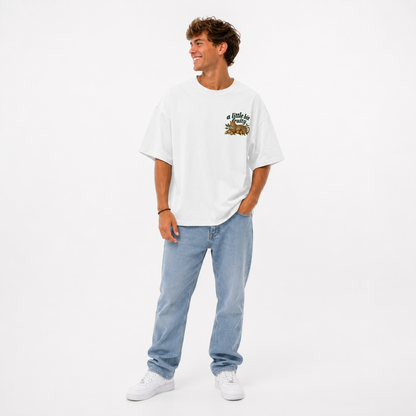 a little bit fruity Oversize Loose Drop Shoulder Tee ~ GAYSBIE