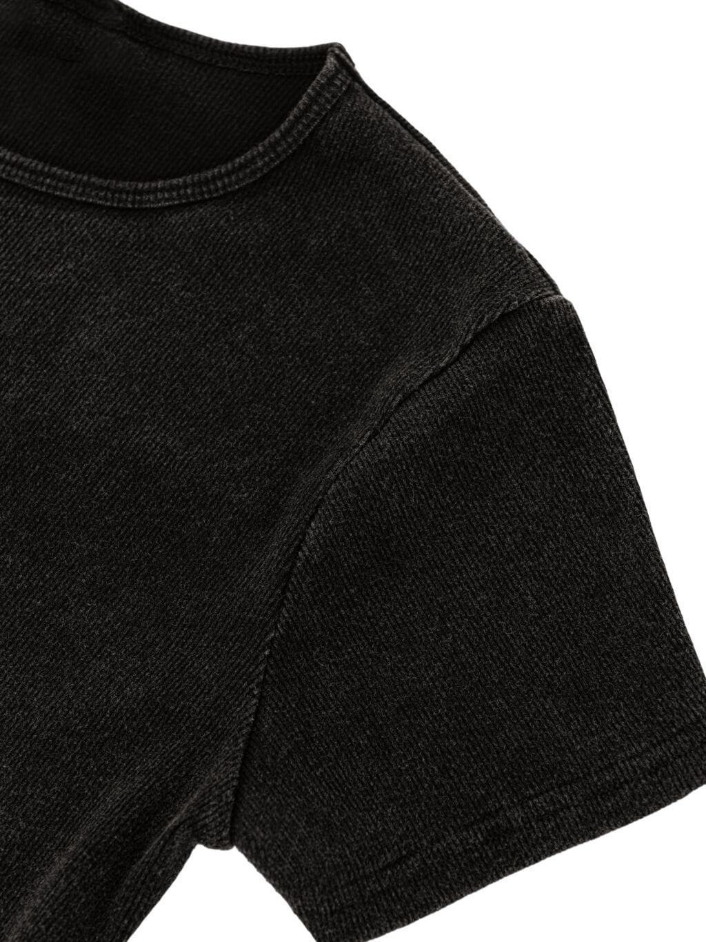 Sapphic Venom Goth Wash Crop Tee - Queer Crop Top GAYSBIE