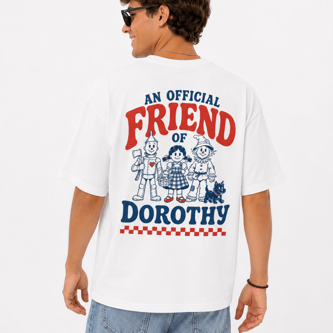 A friend of Dorothy Oversize Loose Drop Shoulder Tee ~ GAYSBIE