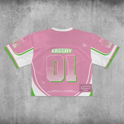 FAGGOT Y2K Sport Jersey Shirts