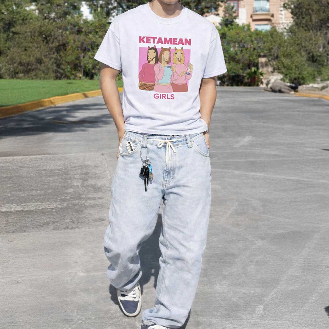 KETAMEAN GIRLS Oversize Signature Tee ~ GAYSBIE