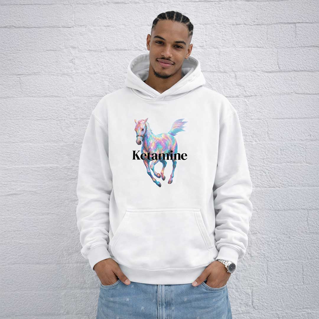 KETAMINE Heavy Fleece Hoodie ~ GAYSBIE