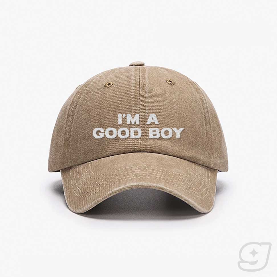I'M A GOOD BOY Embroidered Cap ~ GAYSBIE