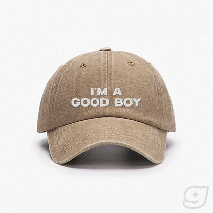 I'M A GOOD BOY Embroidered Cap ~ GAYSBIE