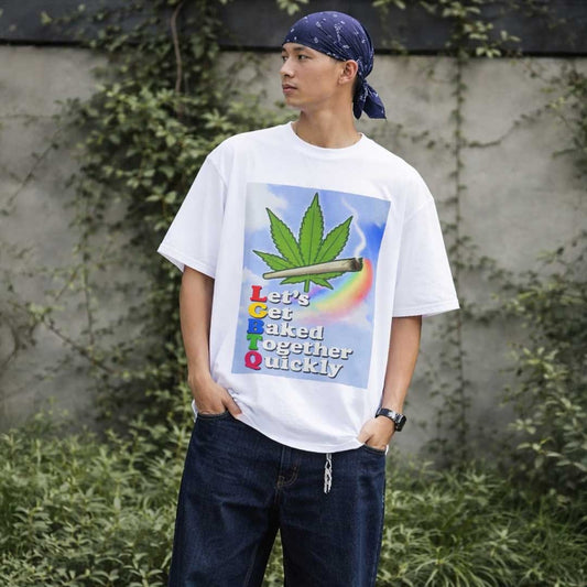 LGBTQ Baked Oversize Signature Tee ~ GAYSBIE