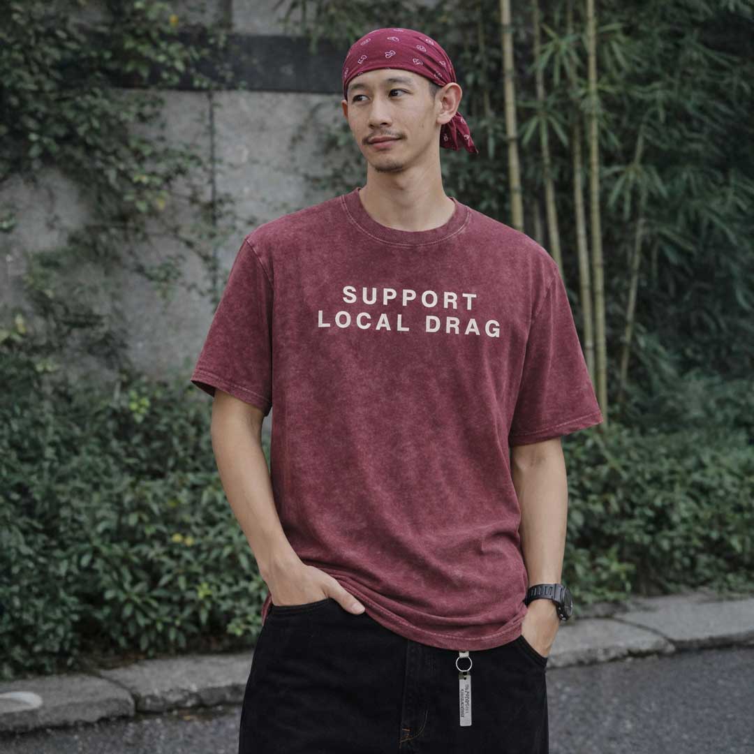 SUPPORT LOCAL DRAG Premium Oversized Tee ~ GAYSBIE