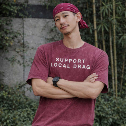SUPPORT LOCAL DRAG Premium Oversized Tee ~ GAYSBIE