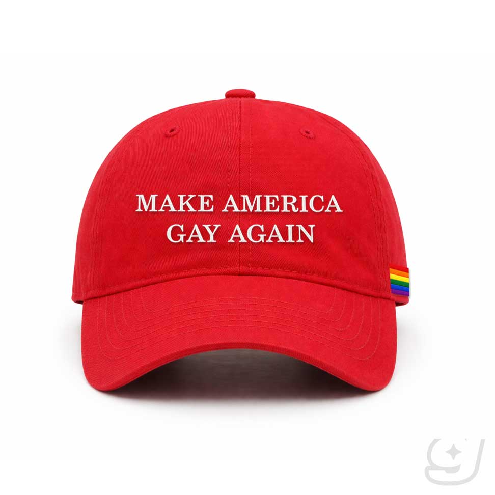 MAGA Embroidered Cap ~ GAYSBIE
