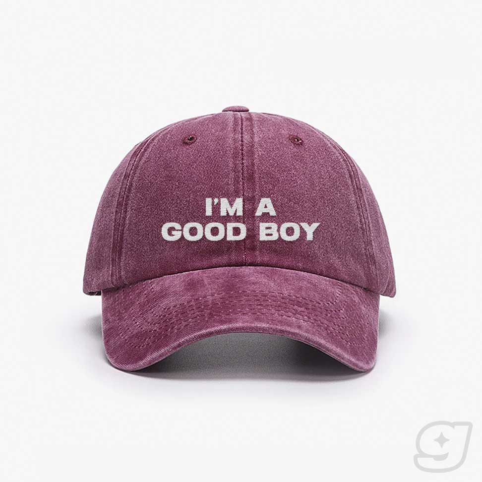 I'M A GOOD BOY Embroidered Cap ~ GAYSBIE