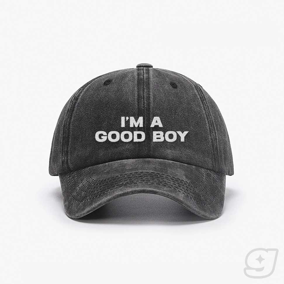 I'M A GOOD BOY Embroidered Cap ~ GAYSBIE
