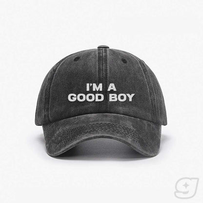 I'M A GOOD BOY Embroidered Cap ~ GAYSBIE