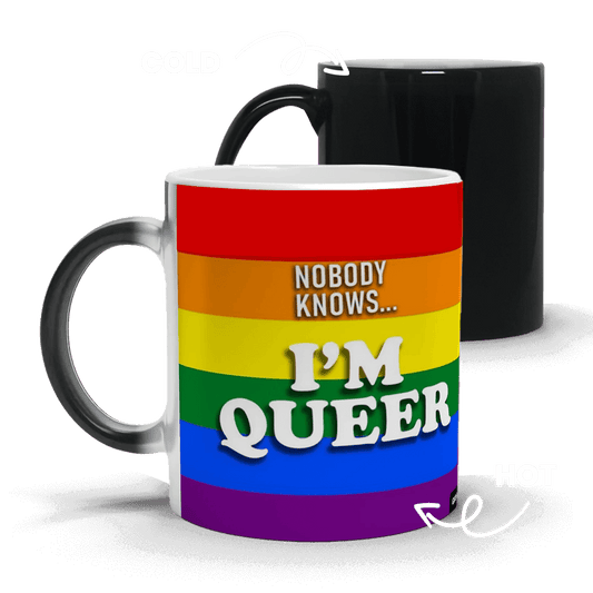 'Nobody Knows... I'M QUEER' Mug