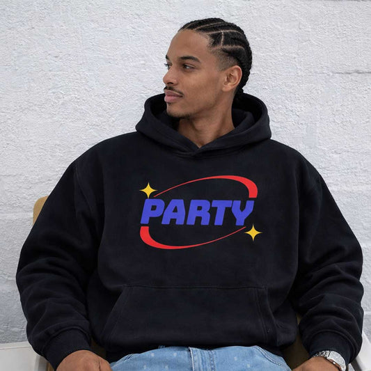 PARTY Heavy Fleece Hoodie ~ GAYSBIE