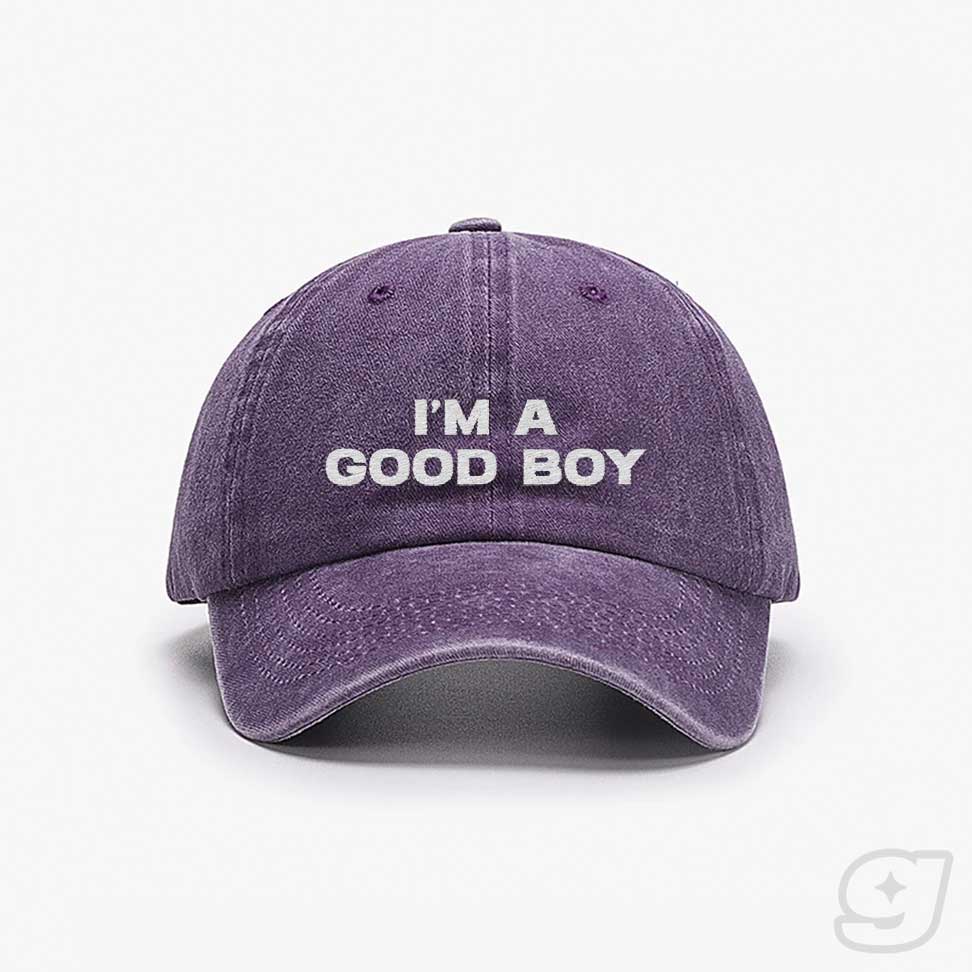 I'M A GOOD BOY Embroidered Cap ~ GAYSBIE