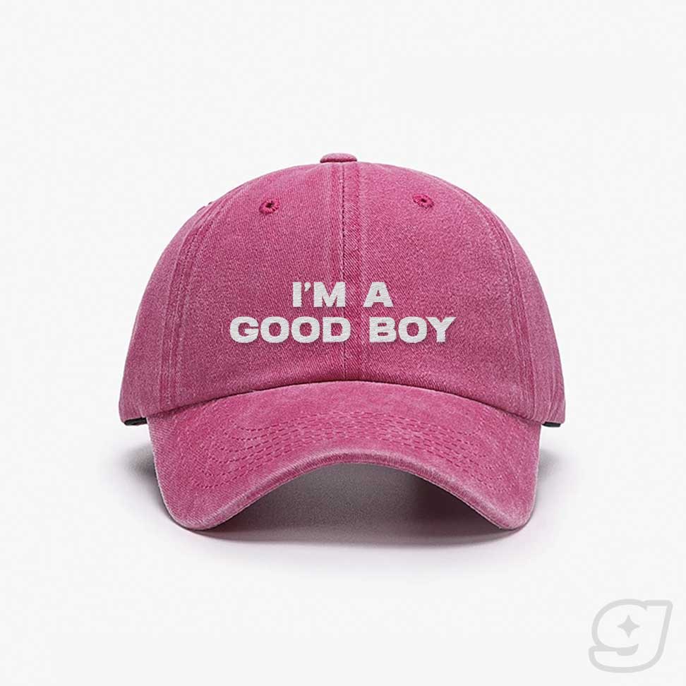 I'M A GOOD BOY Embroidered Cap ~ GAYSBIE