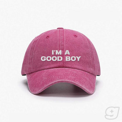 I'M A GOOD BOY Embroidered Cap ~ GAYSBIE