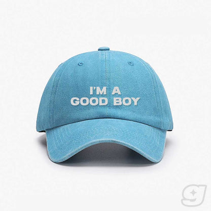 I'M A GOOD BOY Embroidered Cap ~ GAYSBIE