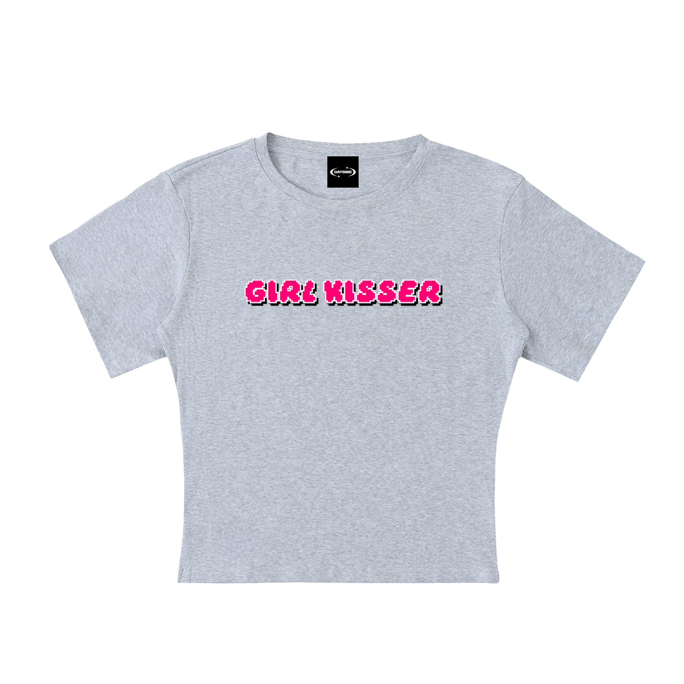 GIRL KISSER Baby Tee ~ GAYSBIE