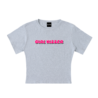 GIRL KISSER Baby Tee ~ GAYSBIE