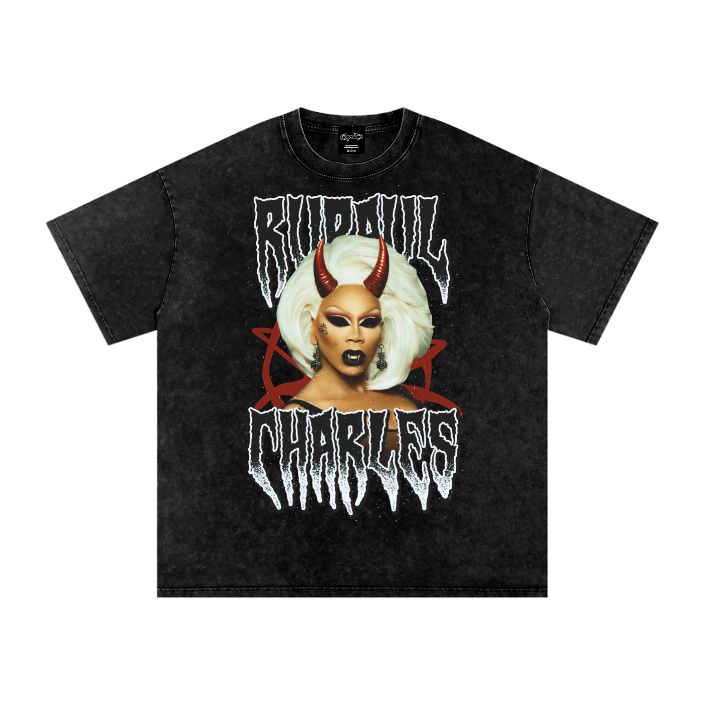 RU PAUL GOTH Premium Oversized Tee ~ GAYSBIE
