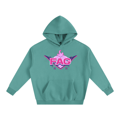 FAG Heavy Fleece Hoodie ~ GAYSBIE