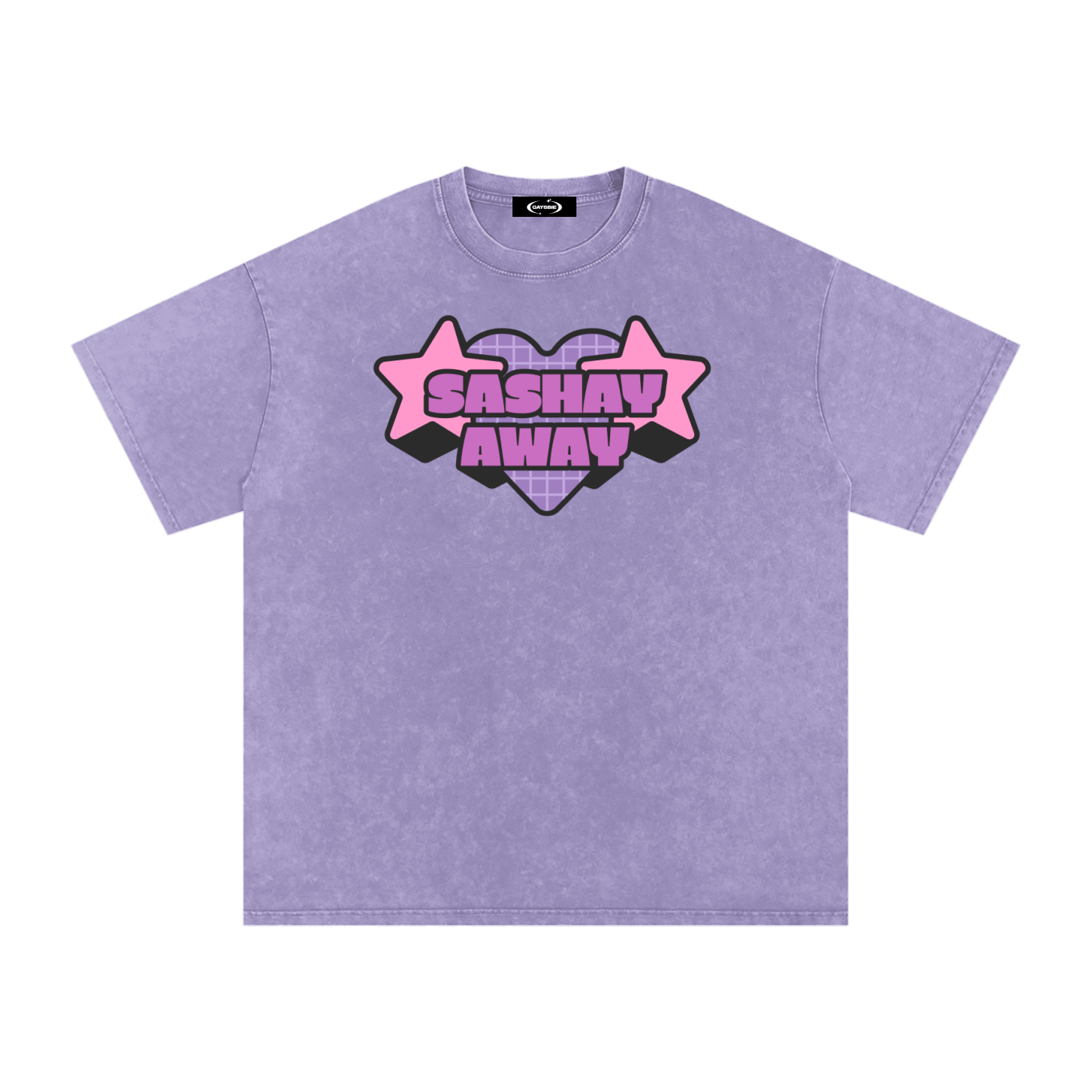Light Purple / S Acid Wash Oversize T-Shirt - 250 GSM ODMPOD