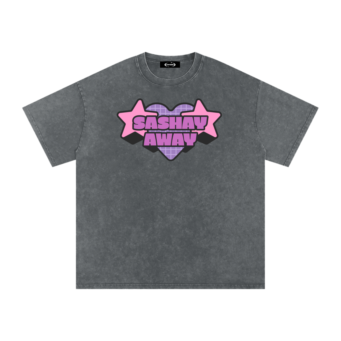 Pirate Gray / S Acid Wash Oversize T-Shirt - 250 GSM ODMPOD