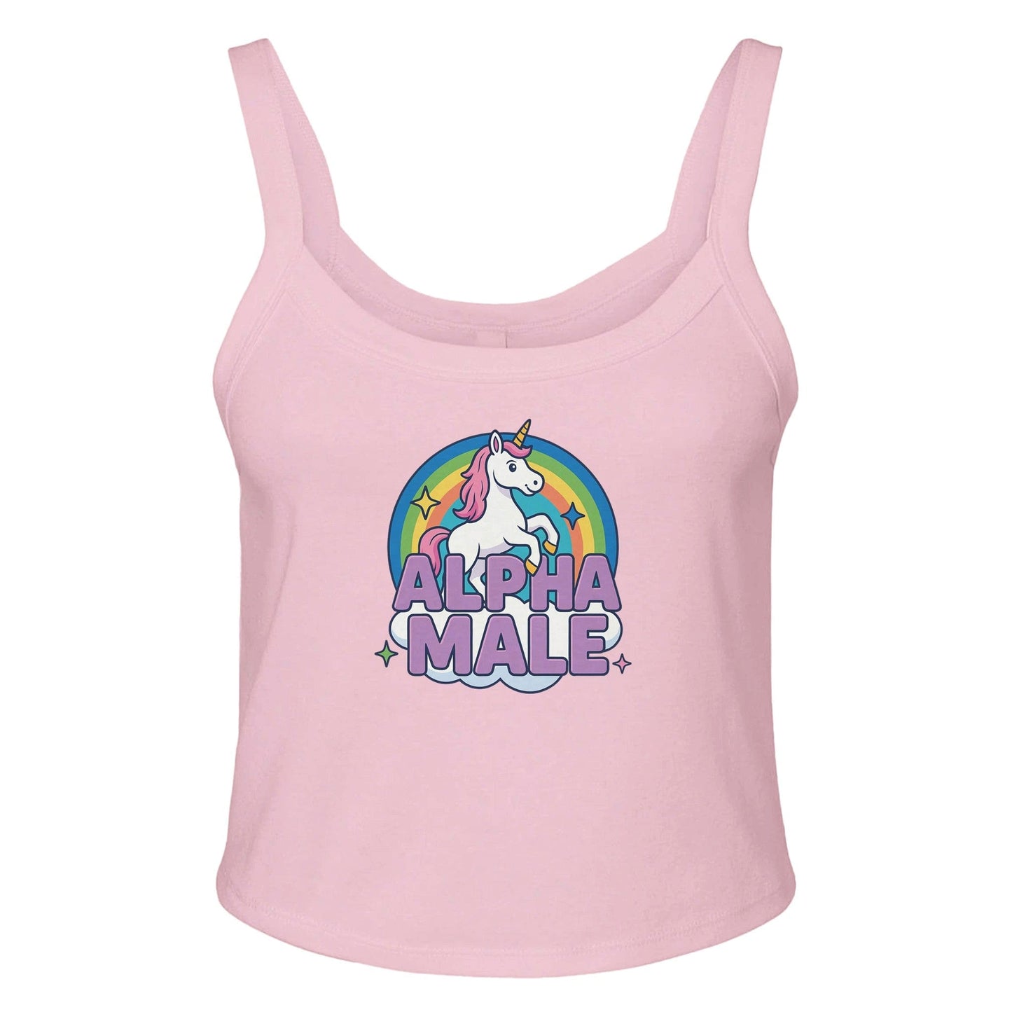 Ribbed Tank BUBBLEGUM / XS ALPHA MALE Baby Ribbed Tank ~ GAYSBIE PREMIUM MATERIALS