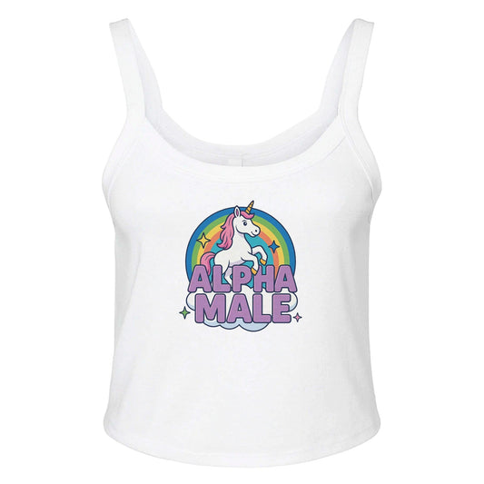 Ribbed Tank ICE / XS ALPHA MALE Baby Ribbed Tank ~ GAYSBIE PREMIUM MATERIALS