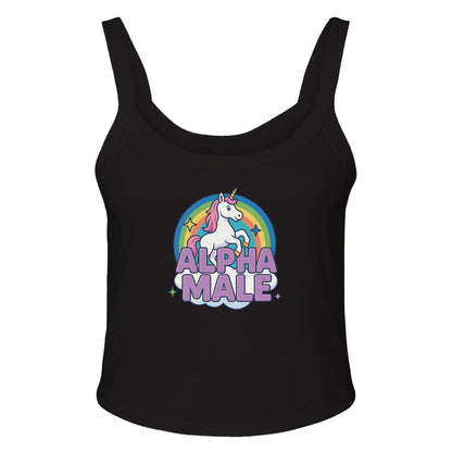 Ribbed Tank MIDNIGHT / XS ALPHA MALE Baby Ribbed Tank ~ GAYSBIE PREMIUM MATERIALS