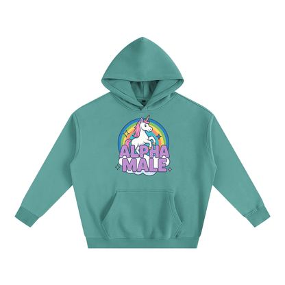 Premium Hood MINTY / S ALPHA MALE Heavy Fleece Hoodie ~ GAYSBIE PREMIUM MATERIALS