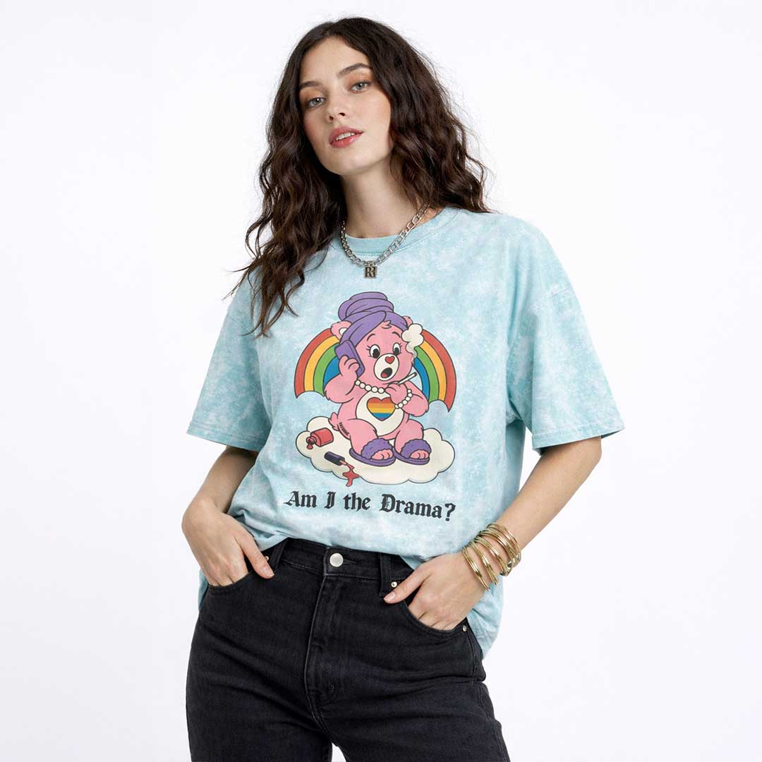 Oversize Tee AM I THE DRAMA? BEAR Premium Oversized Tee ~ GAYSBIE PREMIUM MATERIALS