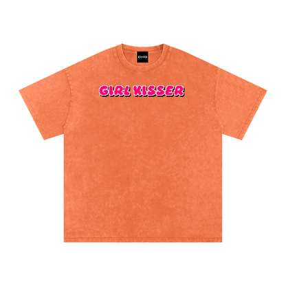 GIRL KISSER Premium Oversized Tee ~ GAYSBIE