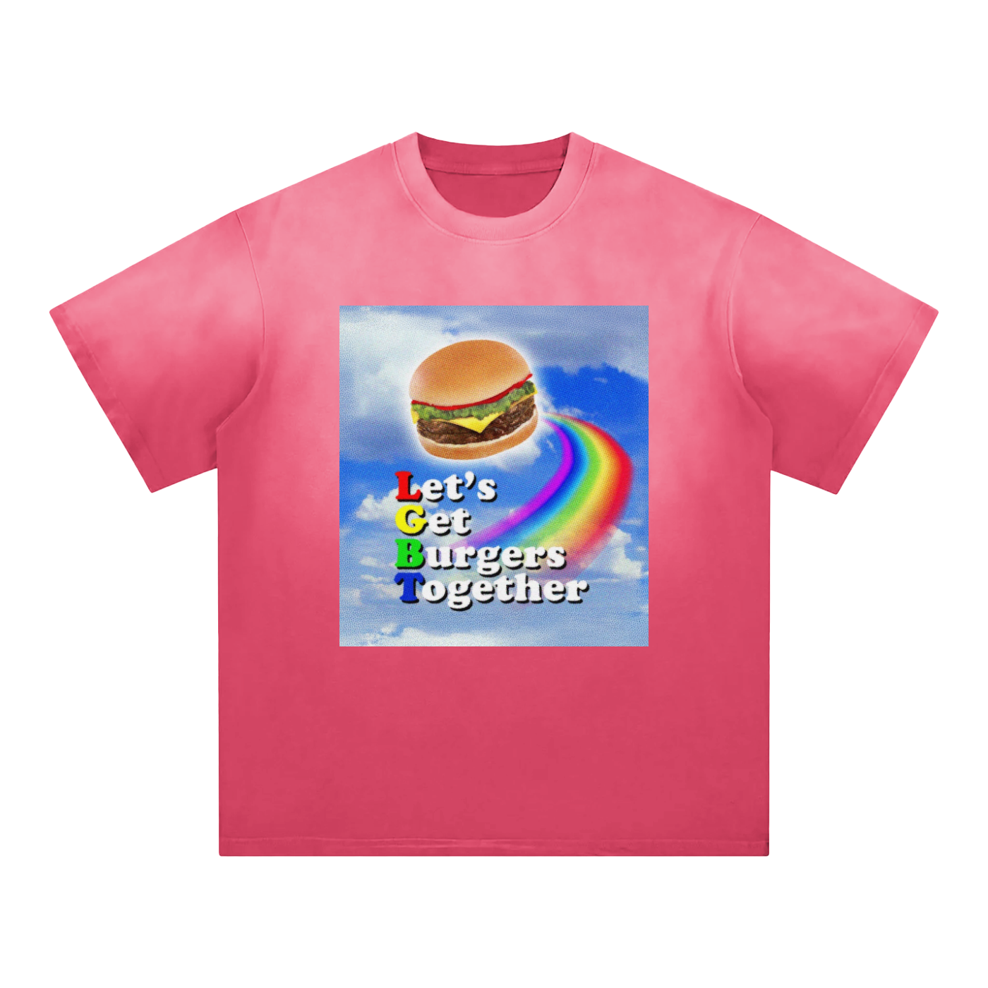 LGBT Premium Oversized Tee ~ GAYSBIE