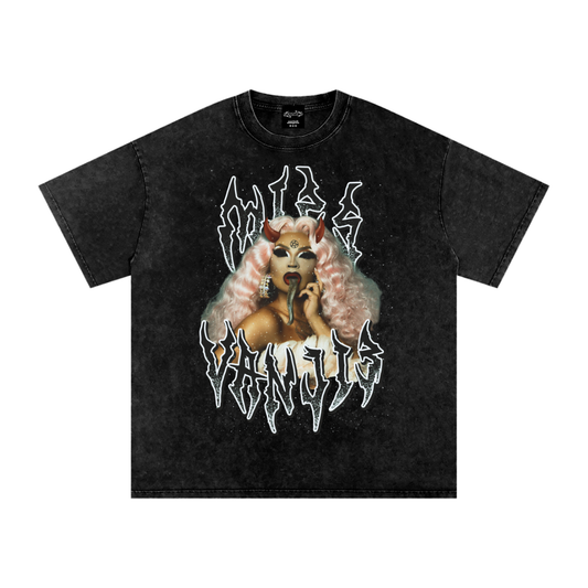 MISS VANGIE GOTH Premium Oversized Tee ~ GAYSBIE