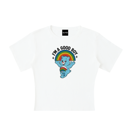 I'M A GOOD BOY BEAR Baby Tee ~ GAYSBIE