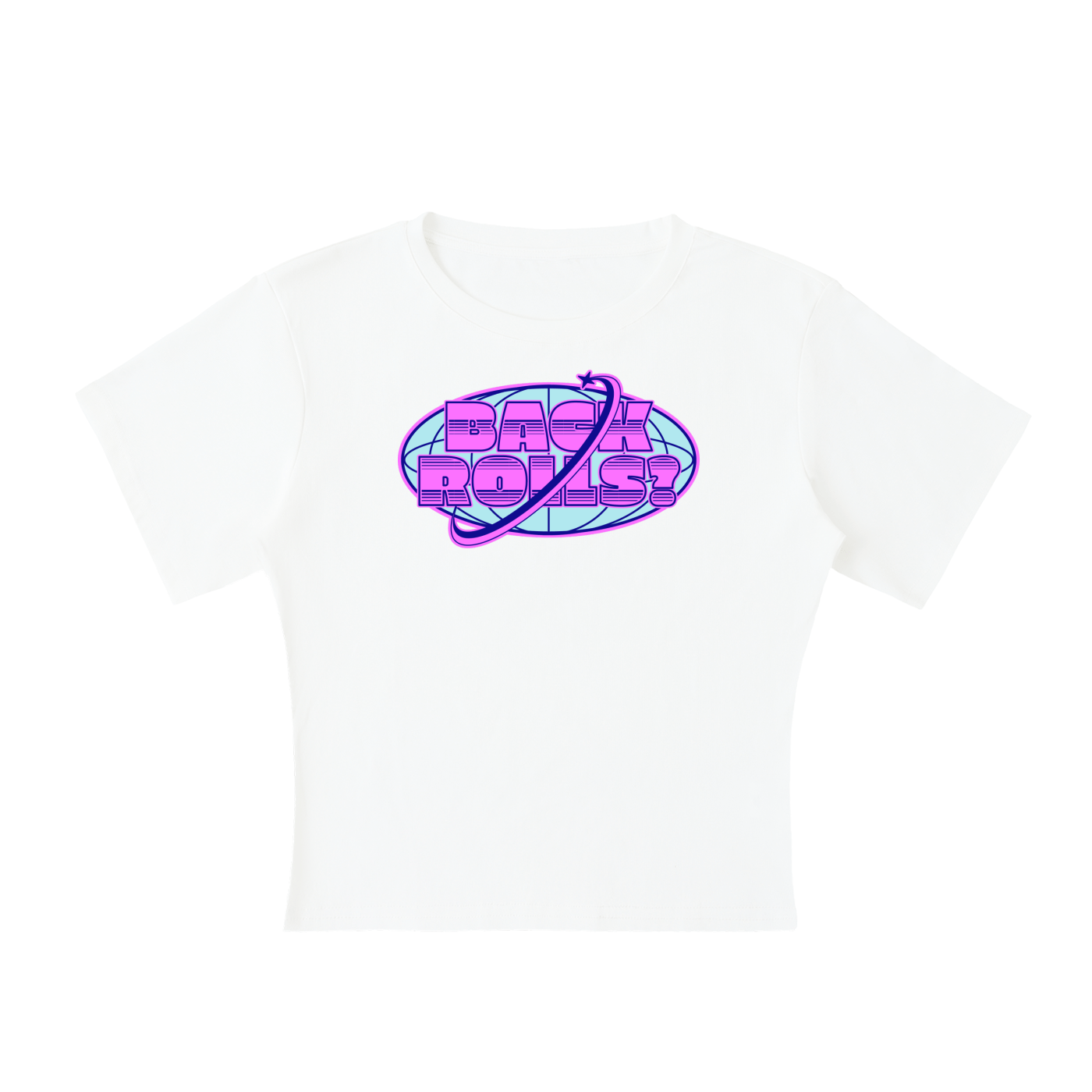 Baby Tee ICE / S BACK ROLLS Baby Tee ~ GAYSBIE PREMIUM MATERIALS