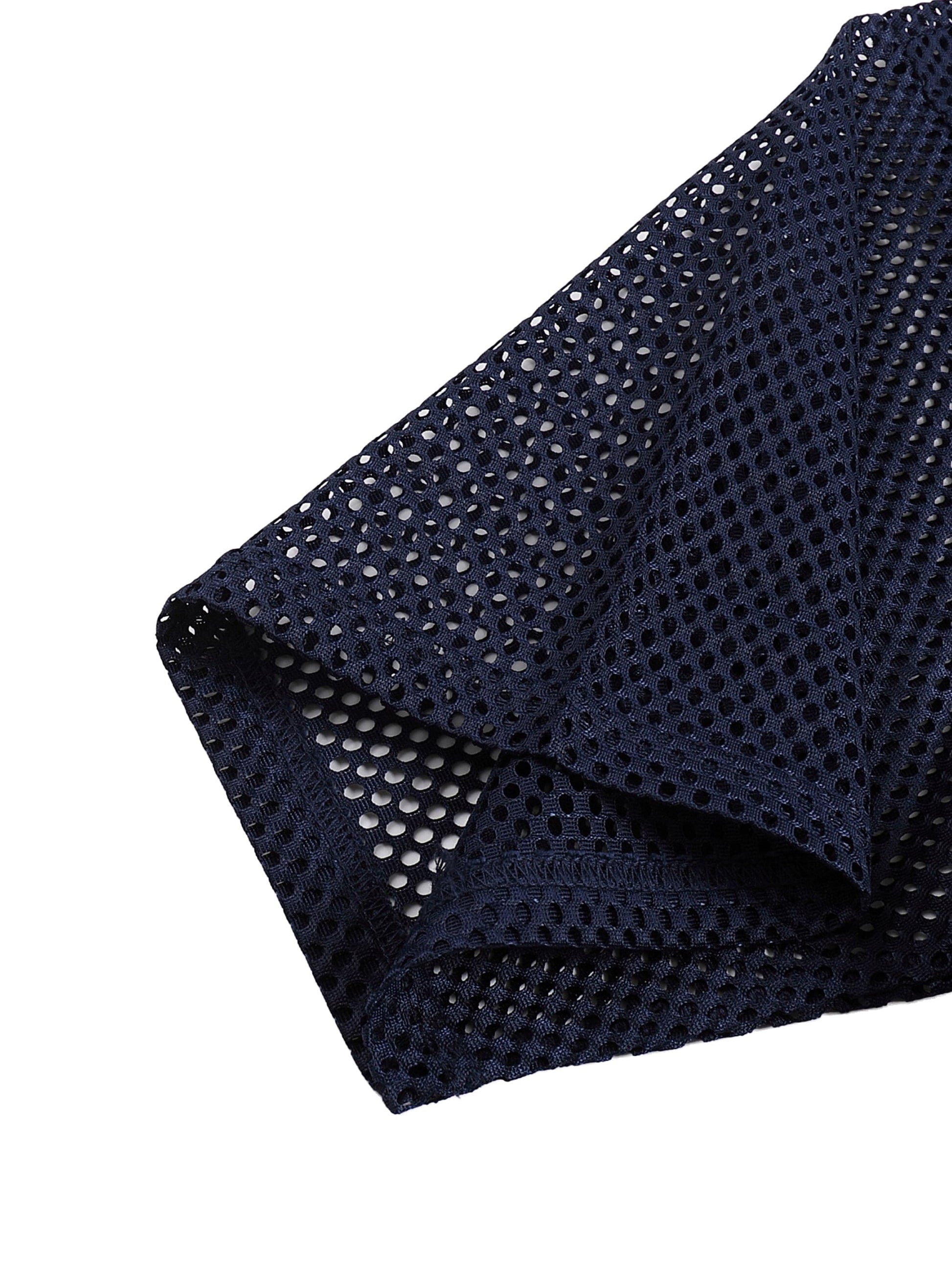 Mesh Tee BACK ROLLS Boxy Mesh Tee ~ GAYBSIE PREMIUM MATERIALS