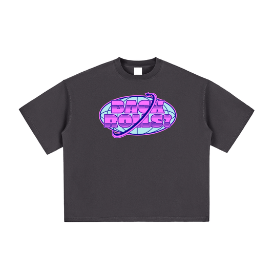 Boxy Tee MIDNIGHT / S BACK ROLLS Heavy Boxy Tee ~ GAYSBIE PREMIUM MATERIALS