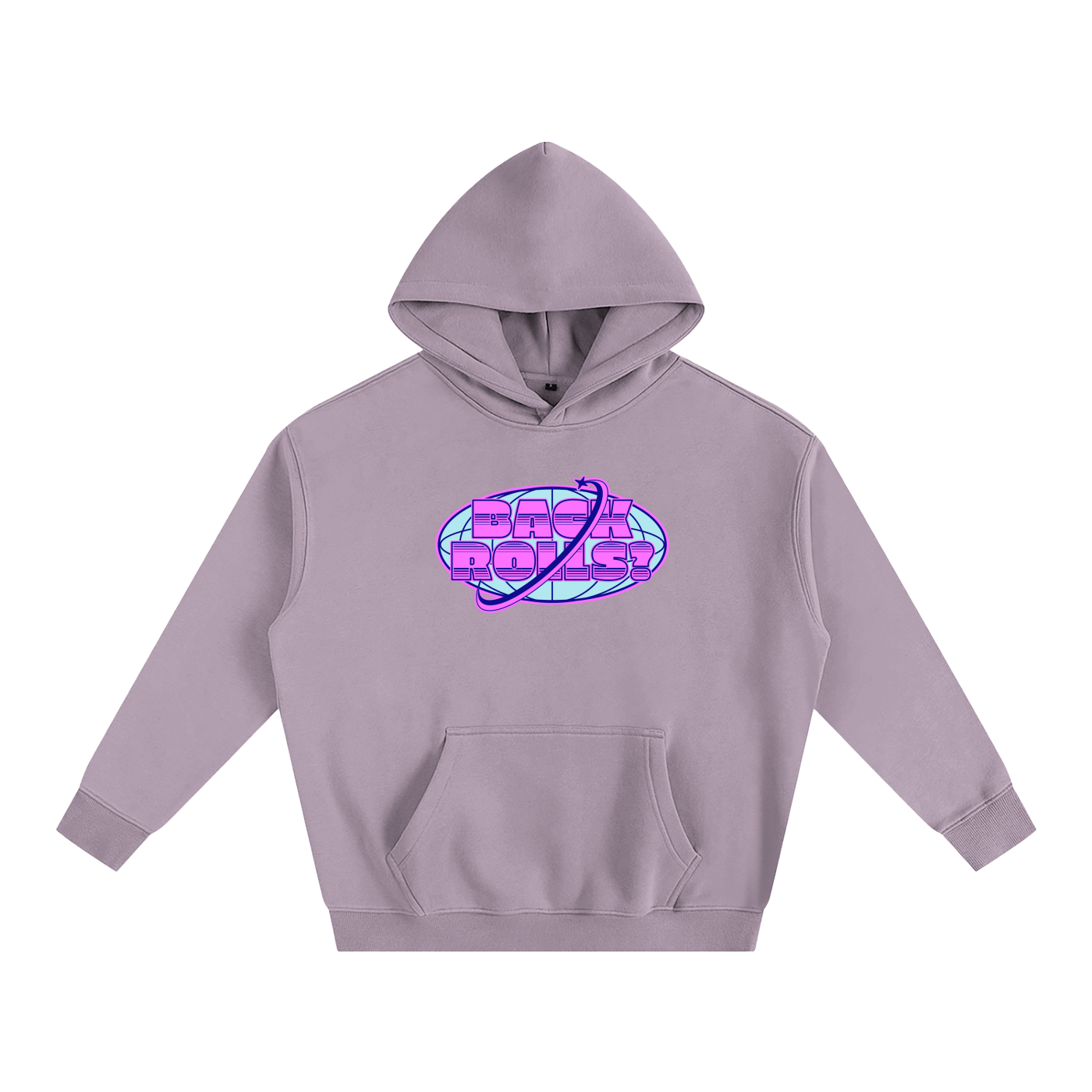 Premium Hood BLUSH / S BACK ROLLS? Heavy Fleece Hoodie ~ GAYSBIE PREMIUM MATERIALS
