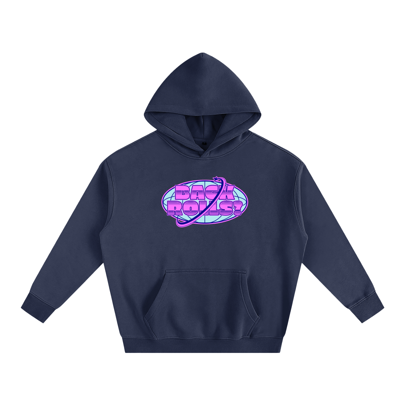 Premium Hood ECLIPSE / S BACK ROLLS? Heavy Fleece Hoodie ~ GAYSBIE PREMIUM MATERIALS