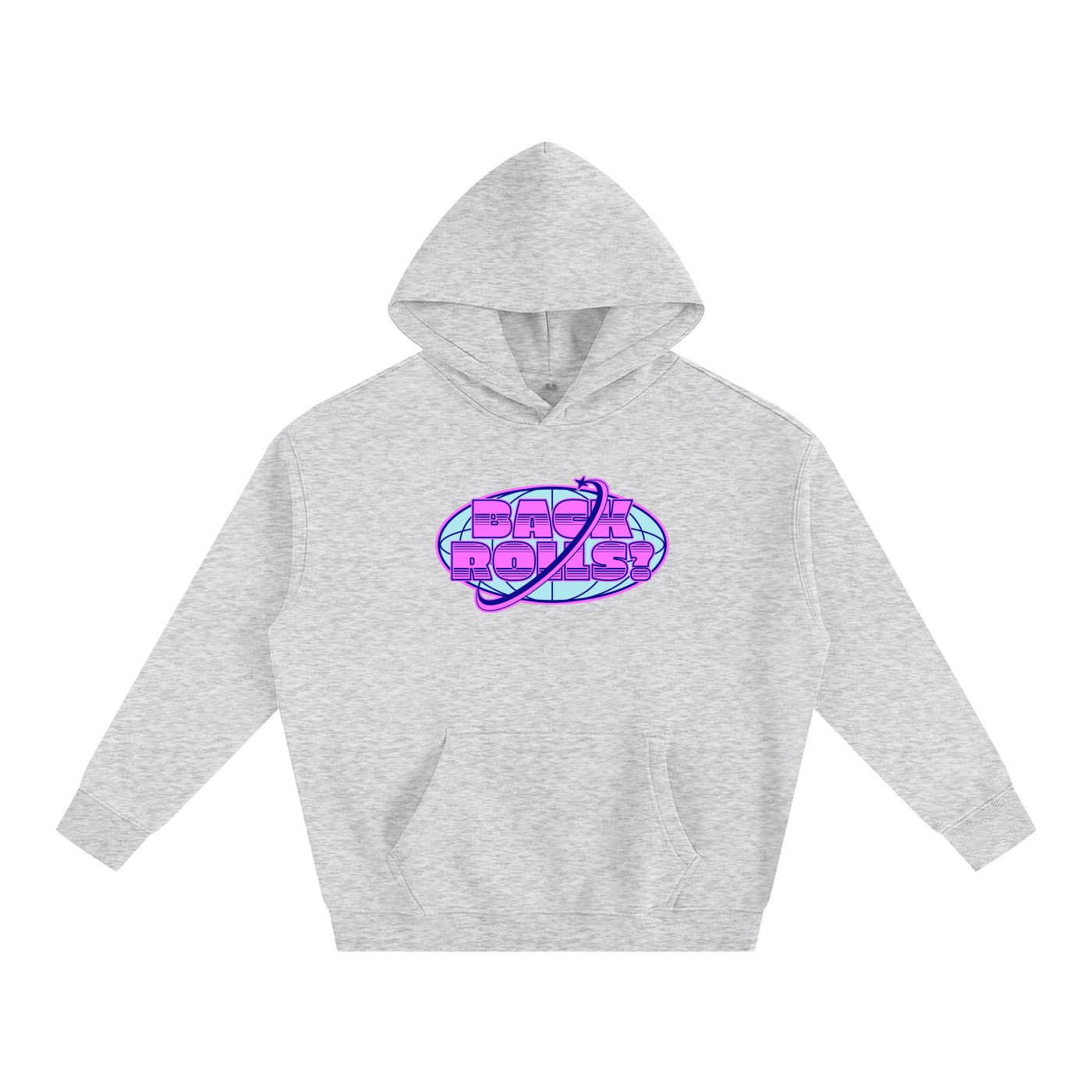 Premium Hood MIST / S BACK ROLLS? Heavy Fleece Hoodie ~ GAYSBIE PREMIUM MATERIALS