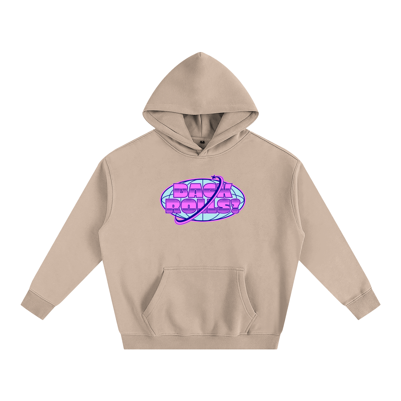 Premium Hood PEACHY / S BACK ROLLS? Heavy Fleece Hoodie ~ GAYSBIE PREMIUM MATERIALS