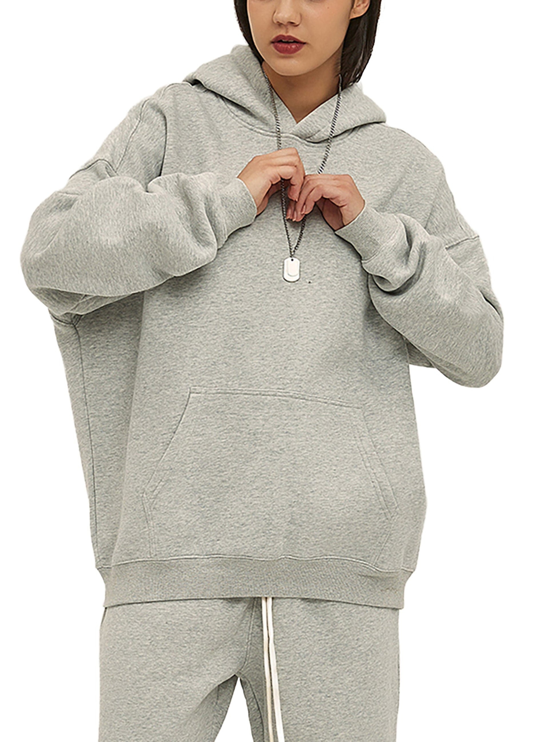 Premium Hood BACK ROLLS? Heavy Fleece Hoodie ~ GAYSBIE PREMIUM MATERIALS