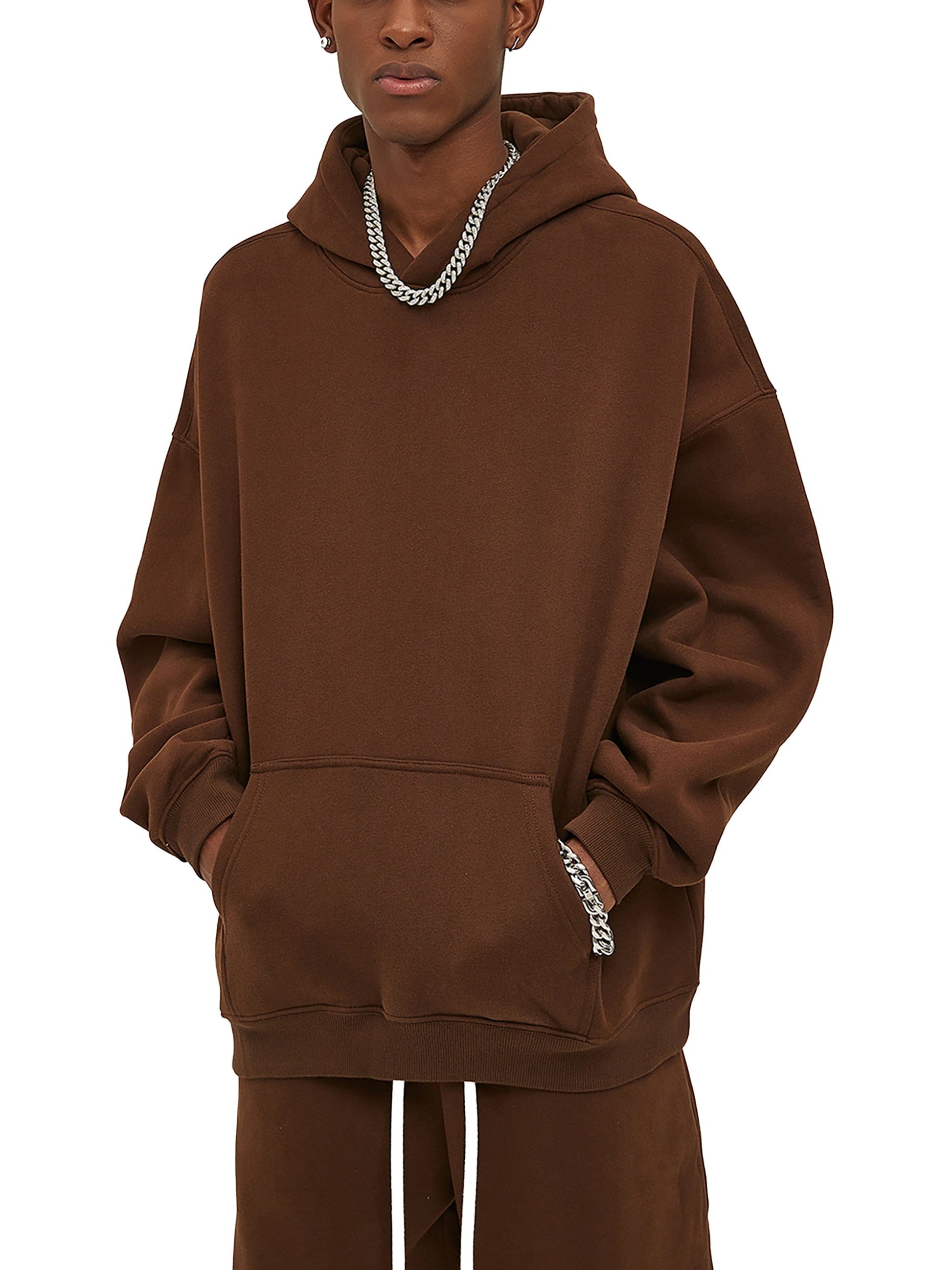 Premium Hood BACK ROLLS? Heavy Fleece Hoodie ~ GAYSBIE PREMIUM MATERIALS