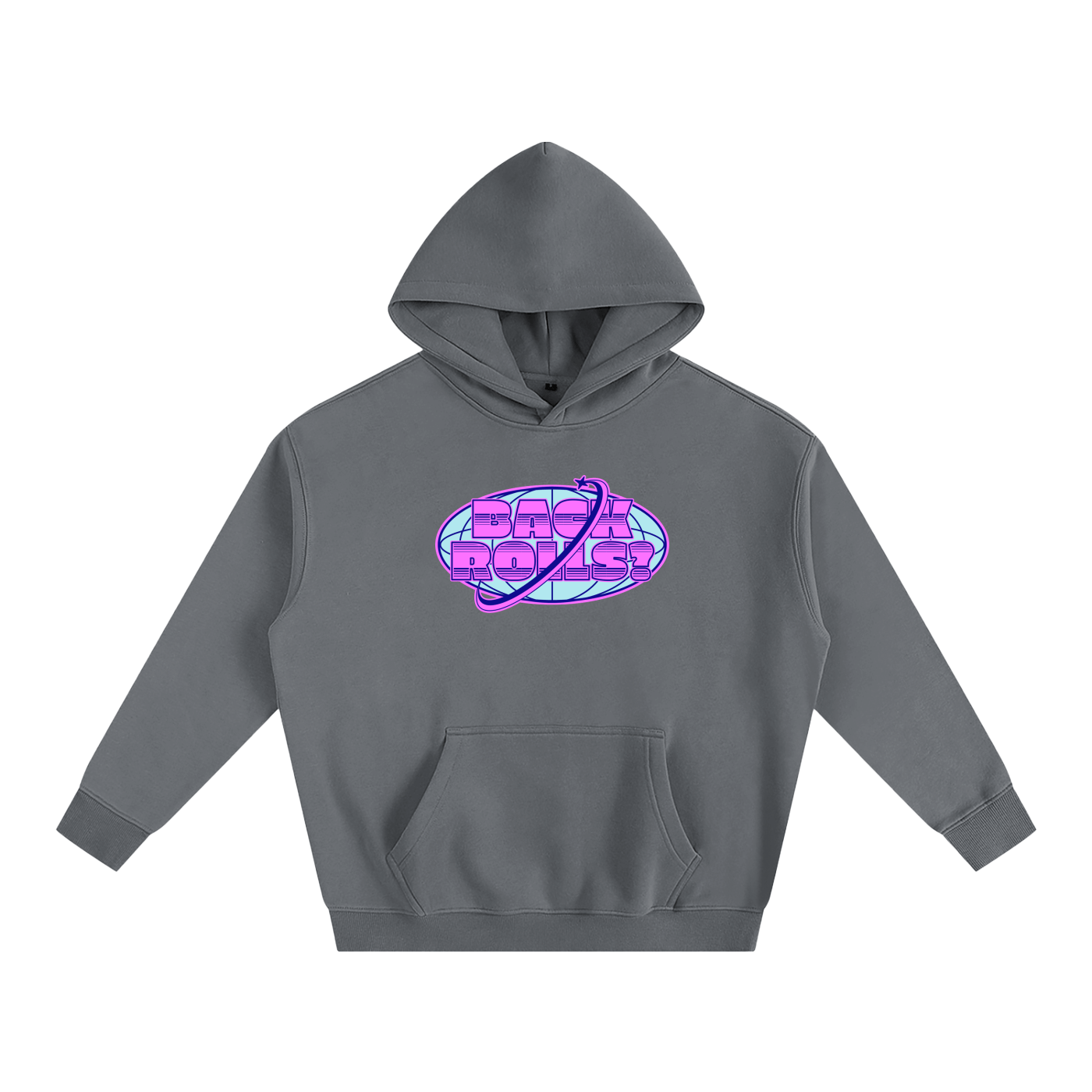 Premium Hood STORM / S BACK ROLLS? Heavy Fleece Hoodie ~ GAYSBIE PREMIUM MATERIALS