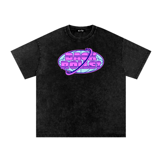 Oversize Tee MIDNIGHT / S BACK ROLLS Premium Oversized Tee - GAYSBIE PREMIUM MATERIALS
